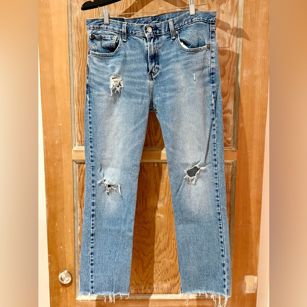 Levi 511 Distressed Jeans